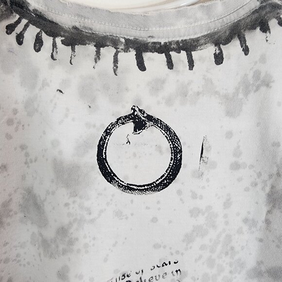 SOLD OUT. One-of-a-Kind Distressed Girly Tee – Perfect for Spring! - Picture 9 of 10